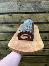Load image into Gallery viewer, Christmas: Chocolate & Salted Caramel Yule Log