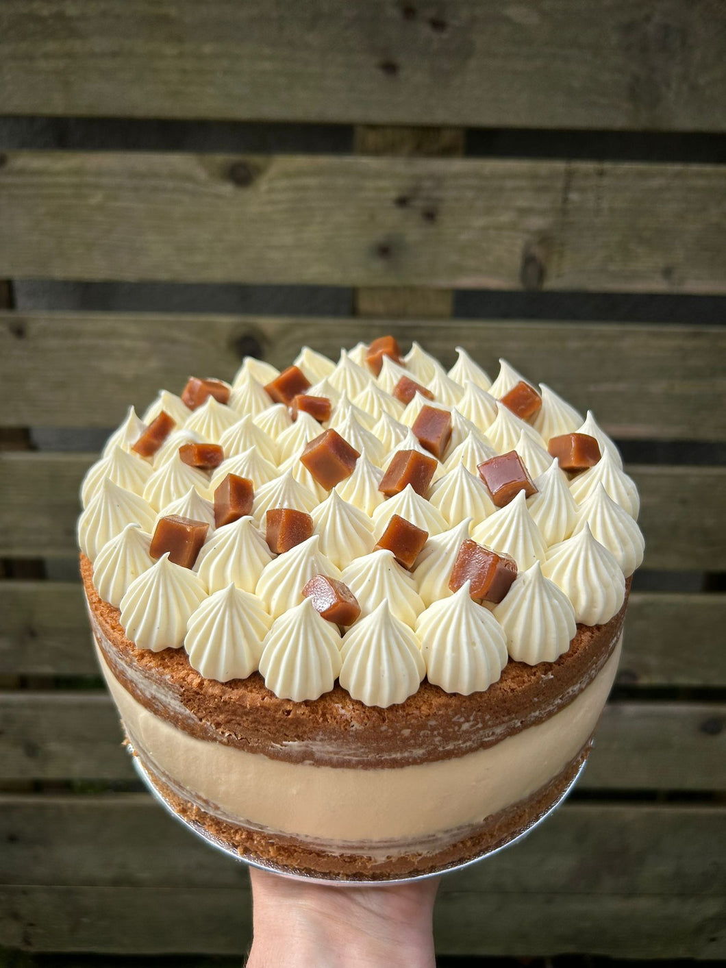 Salted Caramel & Vanilla Cake