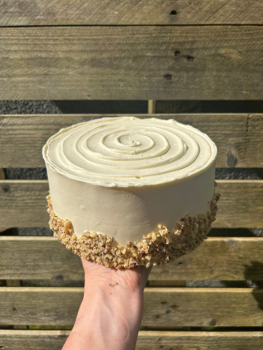 Carrot Orange & Walnut Cake