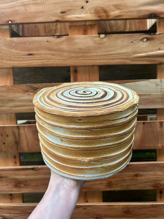 Chocolate, Salted Caramel, Meringue Cake