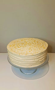 Lemon and Vanilla Cake - 10 inch 2 Layers